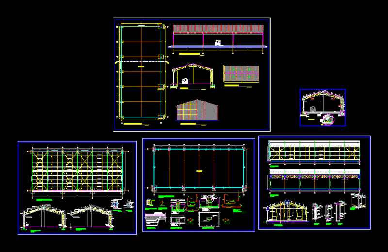 Industrial Property DWG Detail for AutoCAD