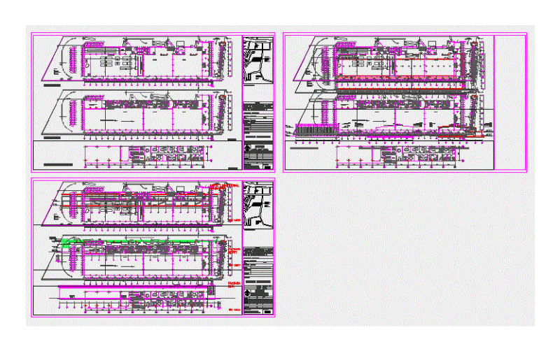 Industrial Warehouse DWG Full Project for AutoCAD