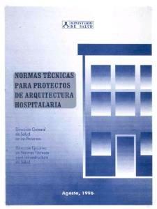 Infrastructure Standards Of Hospital PDF Full Project (Document)