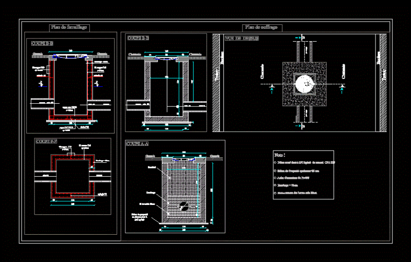 Inspection Camera 2D DWG Plan for AutoCAD