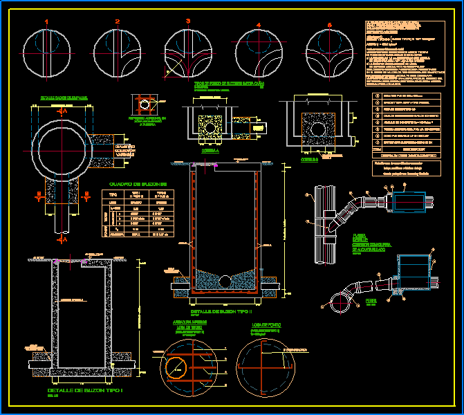 Inspection Chamber Windows DWG Block for AutoCAD – Designs CAD box dimensions diagram 