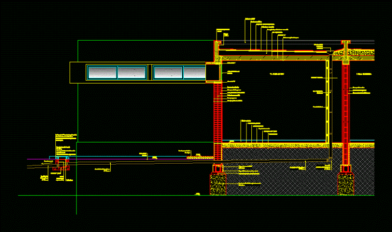 Installation Detail DWG Detail for AutoCAD
