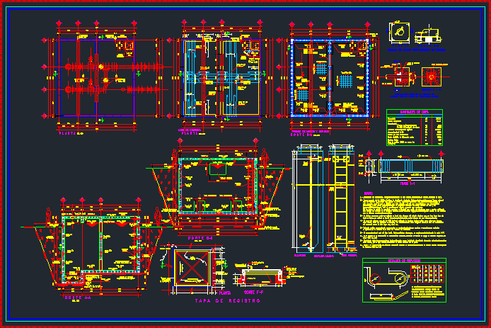 Installing Structural Carcamo DWG Block for AutoCAD • Designs CAD