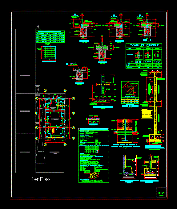 Internal Housing - With Plinth DWG Detail for AutoCAD • Designs CAD