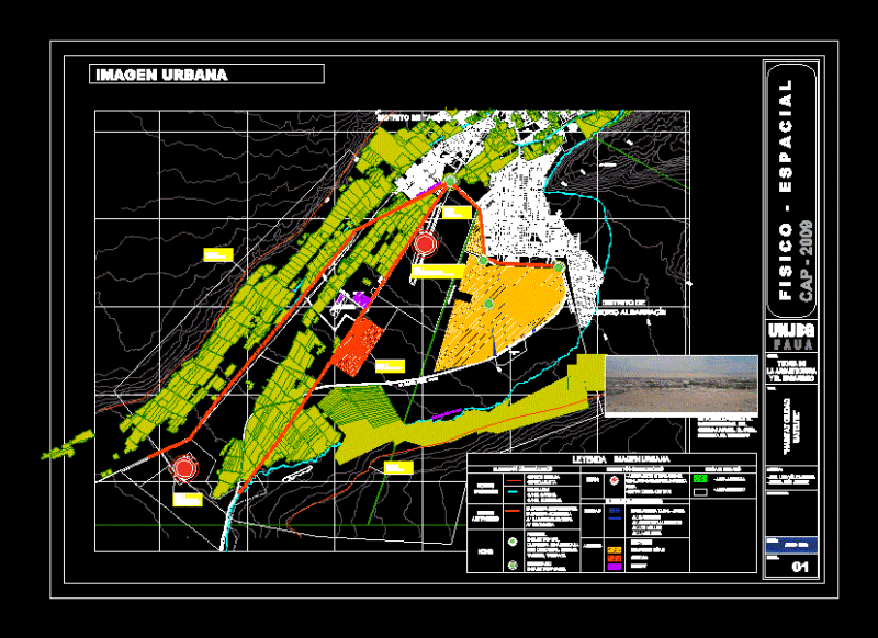 Intervention Urban-Viani – Tacna DWG Block for AutoCAD