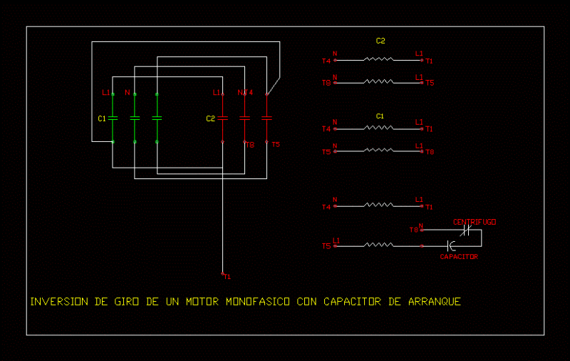 Inversion Of Rotation – Engines DWG Block for AutoCAD