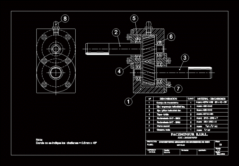 Investor Swivel Mount DWG Block for AutoCAD