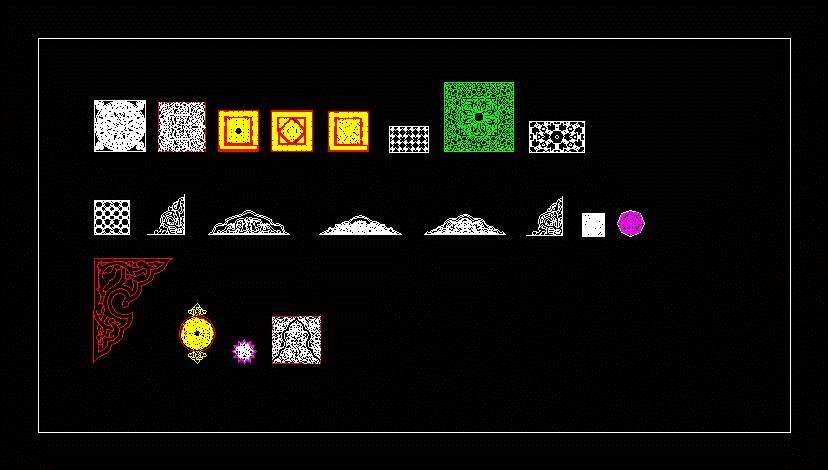 Islamic Patterns DWG Block for AutoCAD • Designs CAD