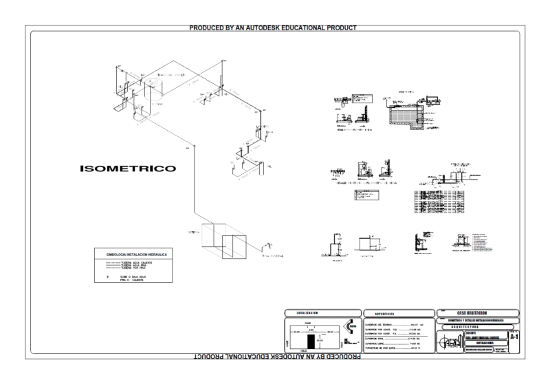 Isometric Installation Hydraulics PDF Detail (Document)