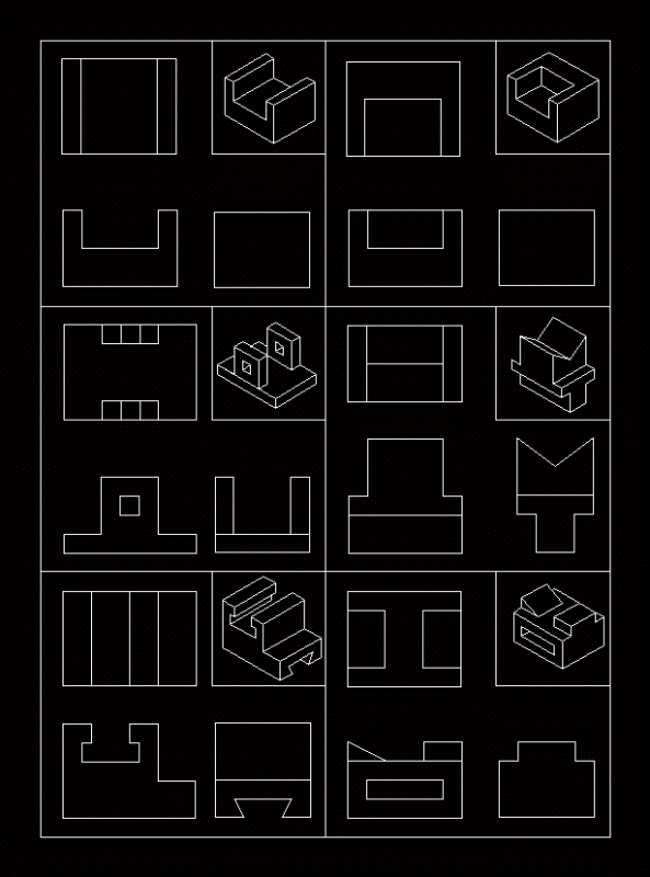Isometric Isometric DWG Block for AutoCAD