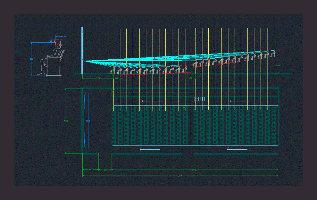 Isoptic Cinema DWG Detail for AutoCAD
