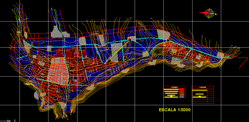 Jaen City – Peru DWG Block for AutoCAD