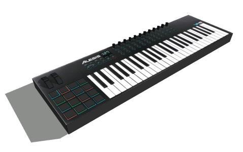 Keyboard Alesis Vi49 3D SKP Model for SketchUp