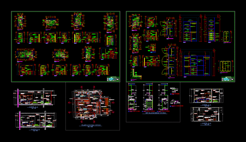 Kitchen And Development Sshh DWG Detail for AutoCAD