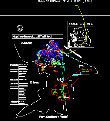 La Guardia – Bolivia DWG Block for AutoCAD