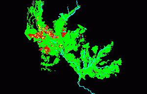 La Paz Bolivia – Map DWG Block for AutoCAD