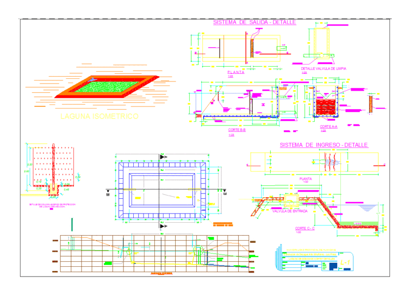 Laguna Facultavias DWG Block for AutoCAD