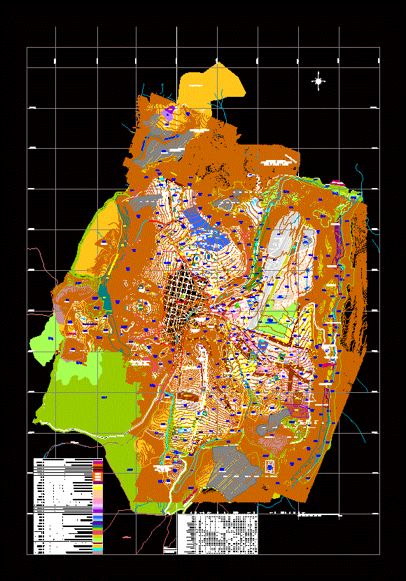 Land Use Zoning - Guamanga DWG Block for AutoCAD • Designs CAD