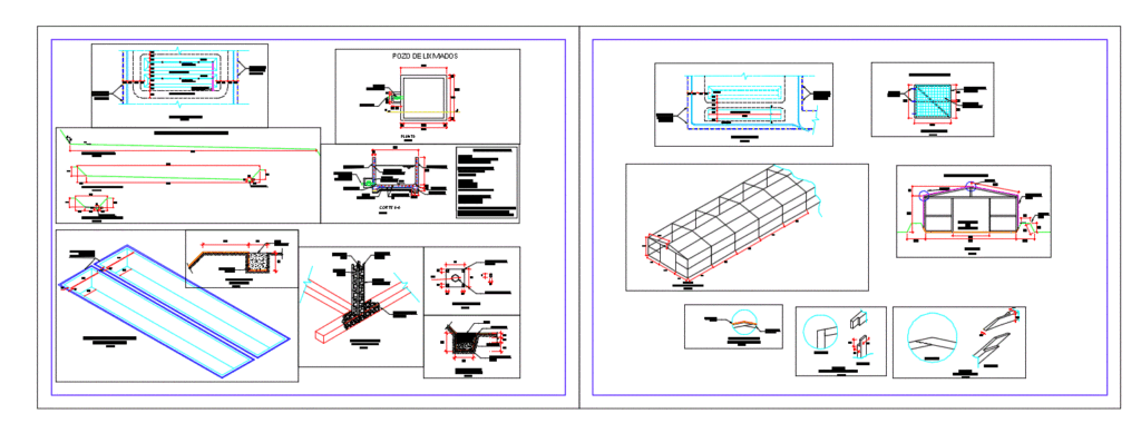 Landfill DWG Block for AutoCAD