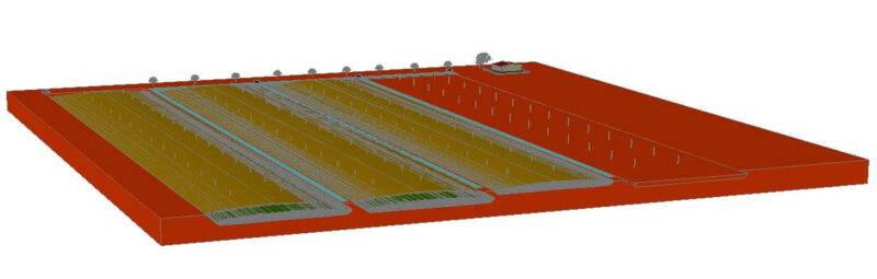 Landfill DWG Block for AutoCAD