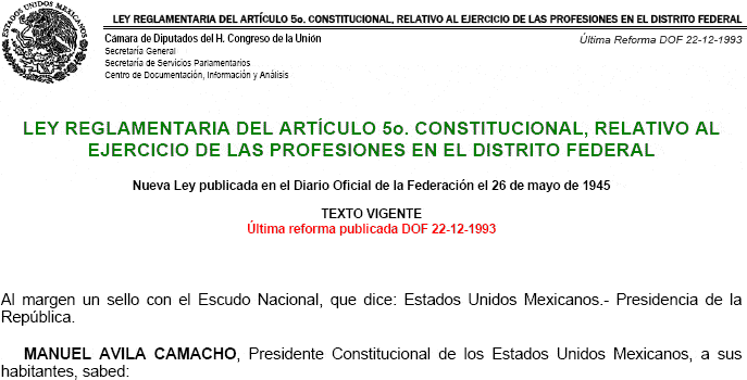 Law Of Professional Exercise DOC Word Document