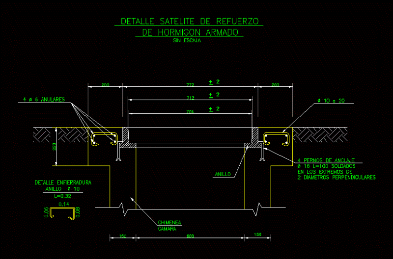 Leveling Detail Camera DWG Detail for AutoCAD