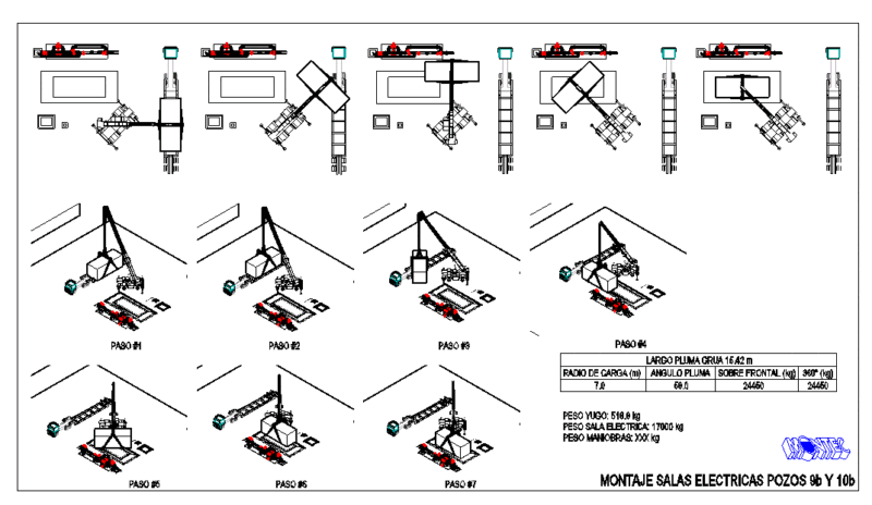 Lifting Operations 3D DWG Model for AutoCAD