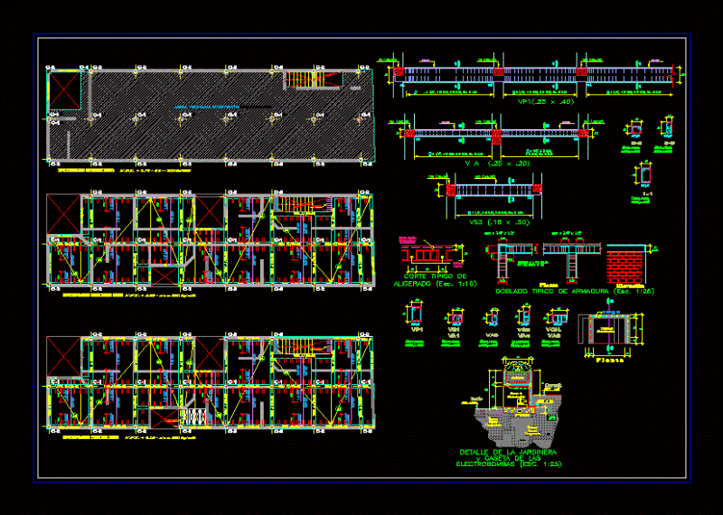 Lightened Housing DWG Full Project for AutoCAD