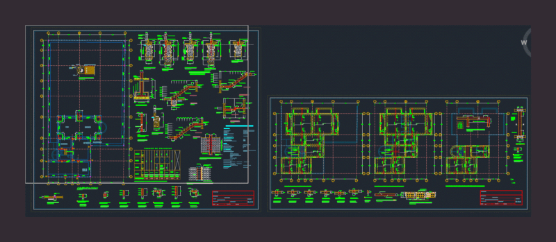Lightened Losa DWG Detail for AutoCAD