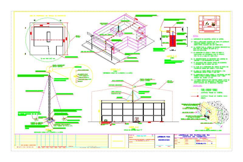 Lightning DWG Detail for AutoCAD