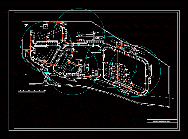 Lightning Location DWG Block for AutoCAD