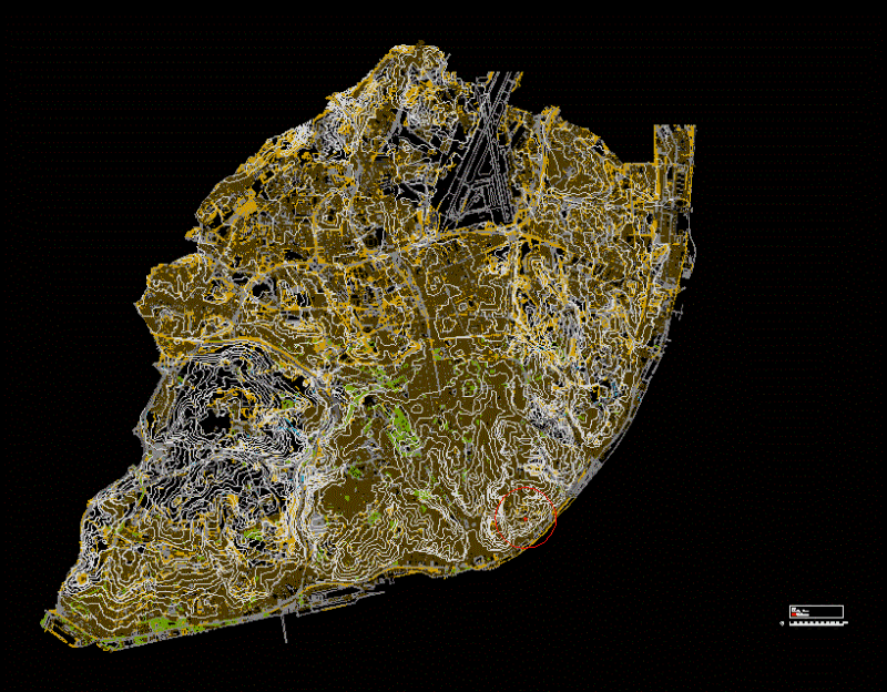 Lisbon Map DWG Block for AutoCAD