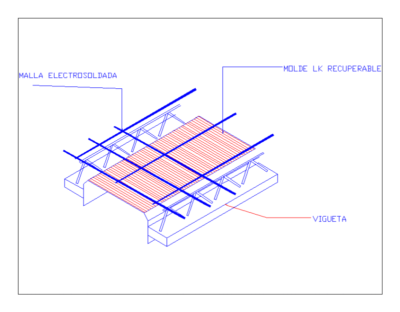 Lk Mould Isometrio DWG Block for AutoCAD