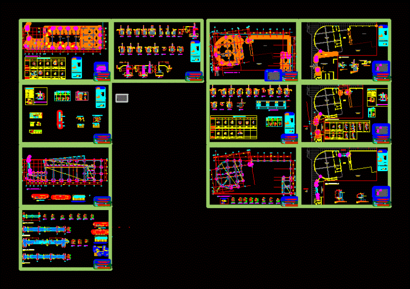 Local Structure Communal DWG Detail for AutoCAD