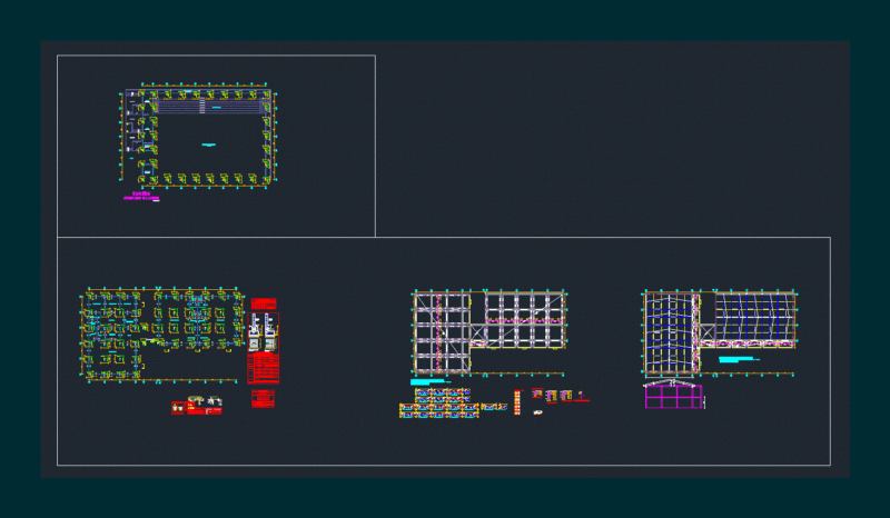 Losa Sports DWG Plan for AutoCAD