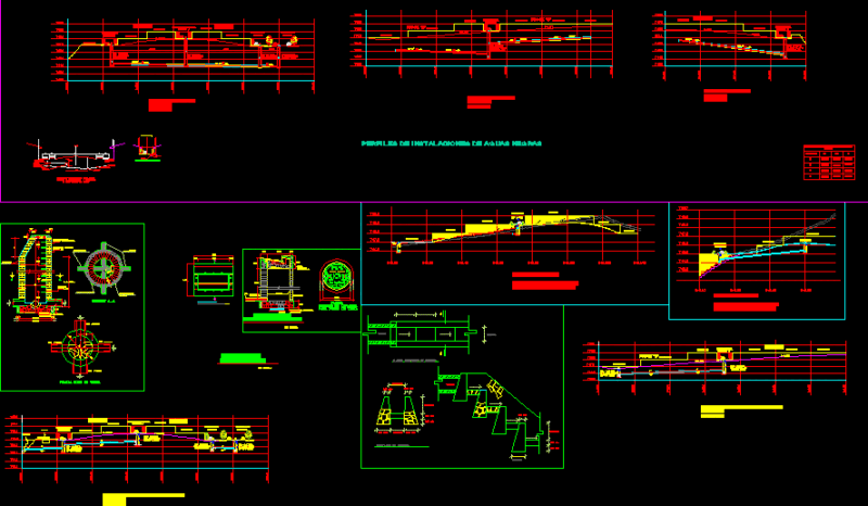 Lotificacion DWG Block for AutoCAD