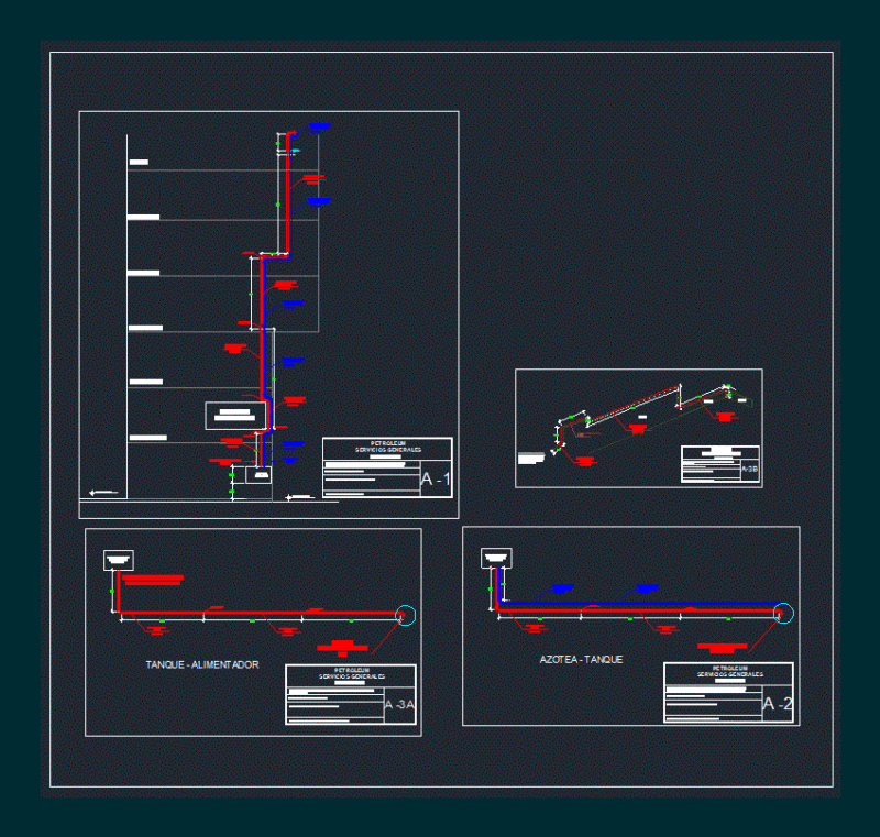Lpg Pipes DWG Full Project for AutoCAD