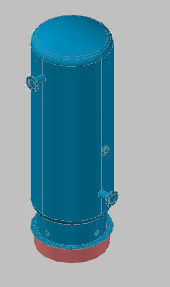 Lung Tank 3D DWG Model for AutoCAD • Designs CAD
