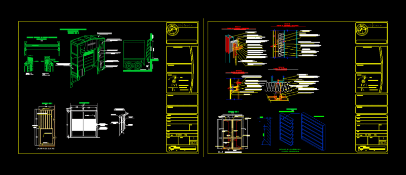 Machine Room – Plan Details DWG Plan for AutoCAD