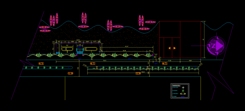 Malecon – Santa Rosa DWG Block for AutoCAD