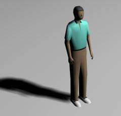 Man 3D 3DS Model for 3D Studio Max