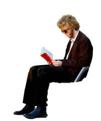 Man Sitting 2D BMP Graphics Graphics