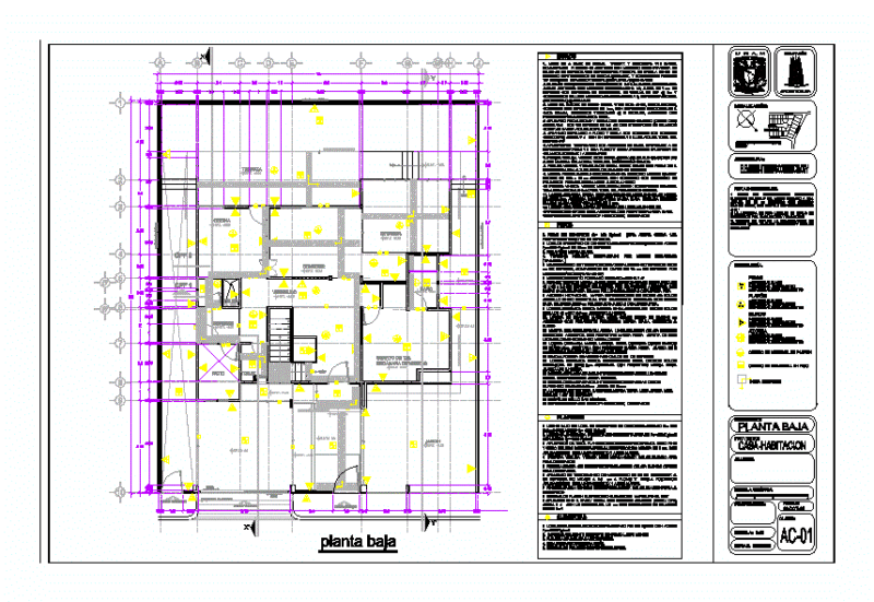 Map Finishes – House Room DWG Block for AutoCAD