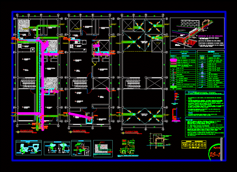 Map Of Health Facilities DWG Detail for AutoCAD