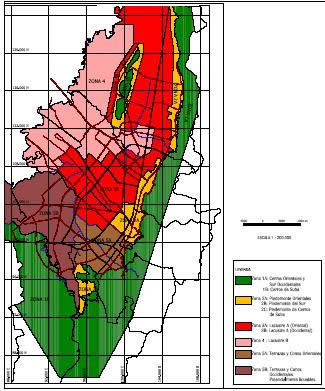 Map Of Microzoning Seismic -Bogota PDF Detail (Document)