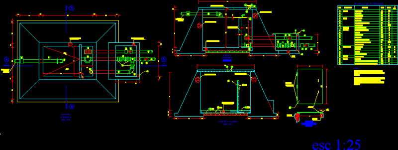 Masonry Camera Break Pressure DWG Block for AutoCAD