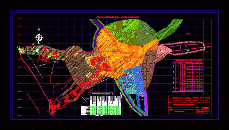 Master Plan Chiclayo DWG Plan for AutoCAD