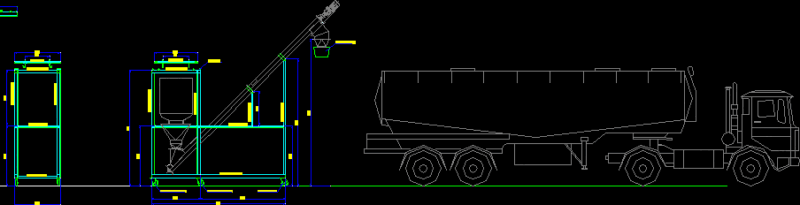 Maxisacks Structure DWG Block for AutoCAD