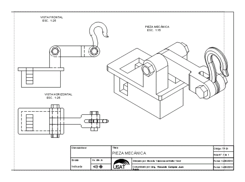 Mechanical Parts DWG Block for AutoCAD