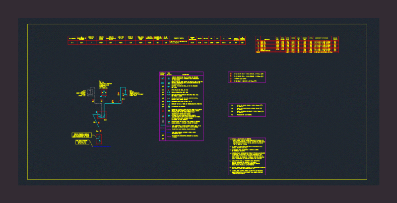 Media Tension Substation DWG Detail for AutoCAD